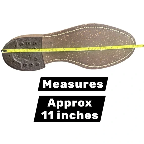 VTG NOS 70s Mens Boots Suede RARE Vulcan Brand NEVER WORN Sturdy Protect SZ 10.5 - Picture 8 of 11